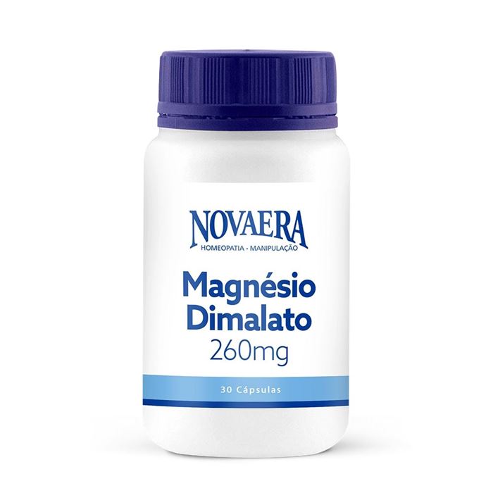 Magnésio Dimalato 260mg 30 Cápsulas