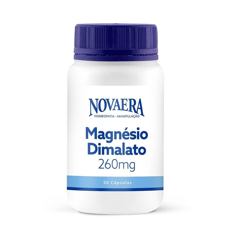 Magnésio Dimalato 260mg 30 Cápsulas